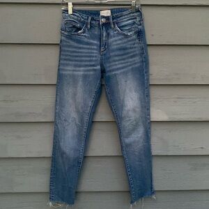 Glided Intent by Buckle Ankle Skinny Jeans